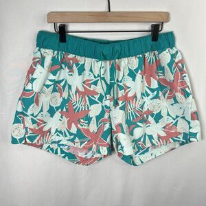 THE NORTH FACE Women's Floral Print Flashdry Shorts Size LARGE
